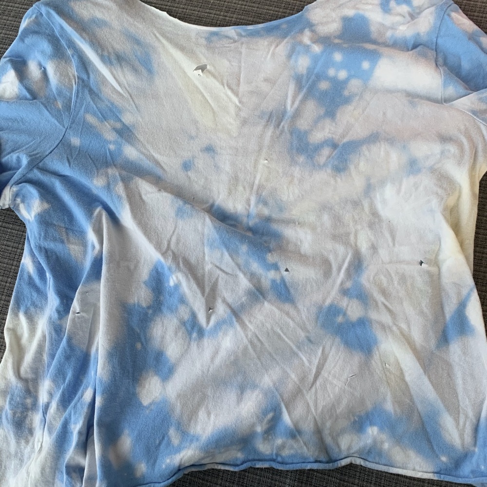 Distressed Tye Die Tee